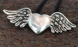 Herz 338 mit Schlangenkette - Silber