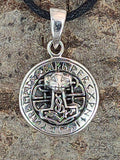 Thorshammer 219 mit Korbkette - Silber
