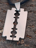 Rasierklinge 75 mit Panzerkette - Edelstahl