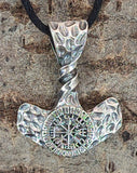 Anhänger 384 Thorshammer - Silber