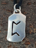 Anhänger 298 Perthro - Silber
