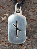 Anhänger 303 Nauthiz - Silber