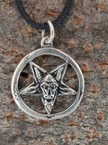 Anhänger 54 Pentagramm - Silber