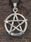 Anhänger 251 Pentagramm - Silber