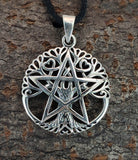 Lebensbaum 250 mit Schlangenkette - Silber