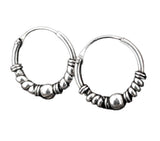 Unisex Ohrringe aus 925 Silber im Bali-Style von Bali Creole
