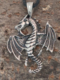 Drache 112 mit Panzerkette - Edelstahl