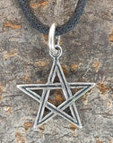 Anhänger 45 Pentagramm - Silber
