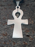 Anhänger 10 Ankh - Edelstahl