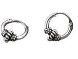 Unisex Ohrringe aus 925 Silber im Bali-Style von Bali Creole
