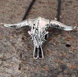Anhänger 98 Stier - Edelstahl