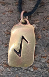 Anhänger 99 Eihwaz - Bronze
