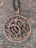 Anhänger 81 A Midgardschlange - Bronze