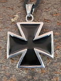 Anhänger 100 B Eisernes Kreuz - Edelstahl