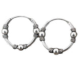 Unisex Ohrringe aus 925 Silber im Bali-Style von Bali Creole
