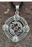 Raben 393 mit Schlangenkette - Silber