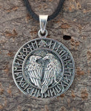 Anhänger 430 Raben - Silber