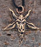 Anhänger 30 Pentagramm - Bronze