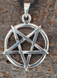 Anhänger 137 Pentagramm - Silber