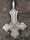 Anhänger 27 Kreuz - Zinn