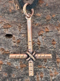 Anhänger 24 Kreuz - Bronze