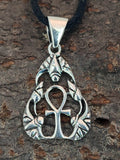 Ankh 119 mit Schlangenkette - Silber