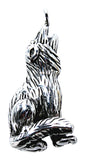 Anhänger 30 Wolf - Edelstahl