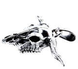 Stier 36 mit Schlangenkette - Silber