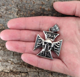 Anhänger 100 A Eisernes Kreuz - Edelstahl
