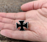 Ring Eisernes Kreuz, Gr. 54-74 (kr16) - Silber