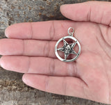 Anhänger 54 Pentagramm - Silber