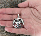 Lebensbaum 250 mit Schlangenkette - Silber
