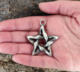Anhänger 69 Pentagramm - Zinn