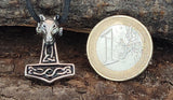 Thorshammer 56 mit Panzerkette - Edelstahl