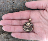 Anhänger 153 Wikinger-Schiff - Bronze