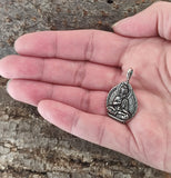 Buddha 188 mit Korbkette - Silber