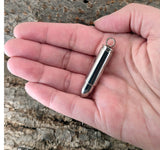 Patrone 72 mit Panzerkette - Edelstahl