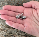 Anhänger 264 Motorrad - Silber