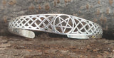 Armband Pentagramm - Silber