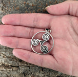 Anhänger 129 Triskele - Silber