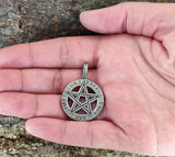 Anhänger 30 Pentagramm - Zinn