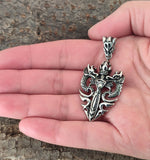 Drache 20 D mit Panzerkette - Edelstahl