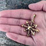 Anhänger 21 Chaosstern - Bronze