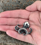 Anhänger 117 Oktopus - Edelstahl