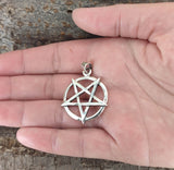 Anhänger 137 Pentagramm - Silber