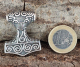 Kombi 147 Thorshammer mit Königskette - Silber