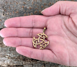 Anhänger 110 Keltischer Knoten - Bronze