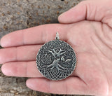 Lebensbaum 378 mit Königskette - Silber