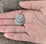 Anhänger 135 Pentagramm - Silber