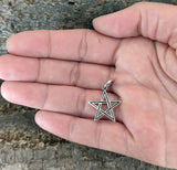 Anhänger 45 Pentagramm - Silber